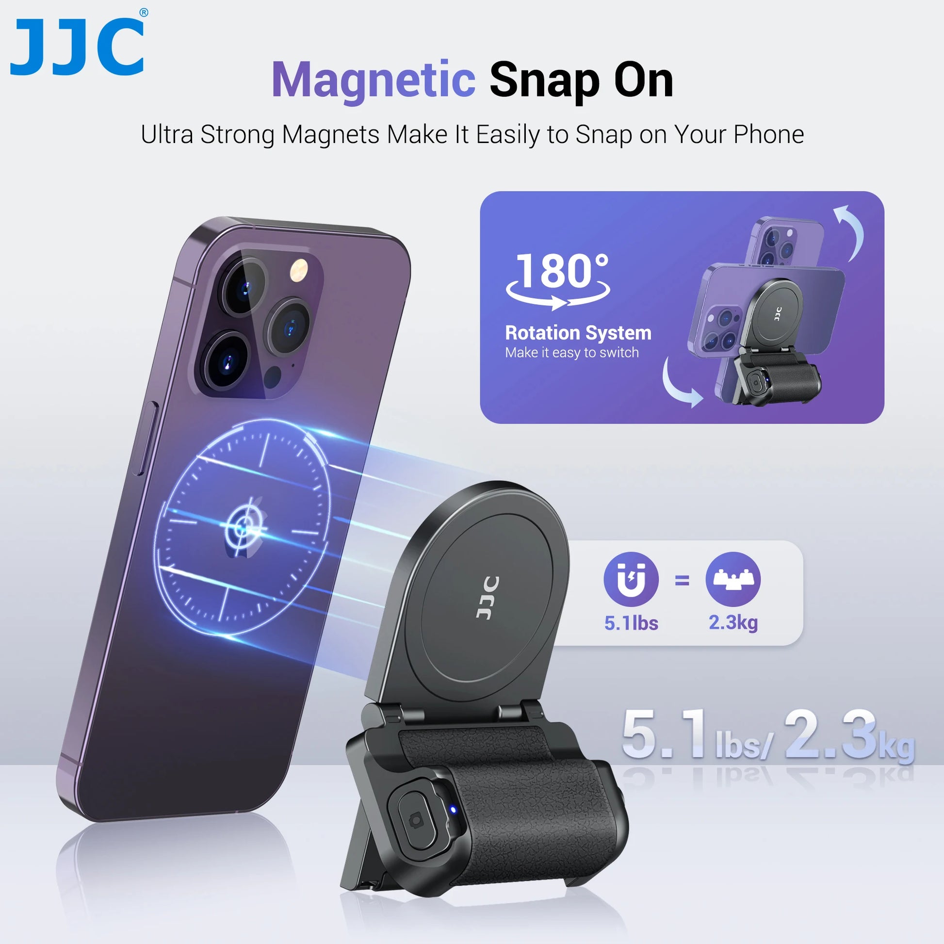 JJC Hand Grip Smartphone Holder