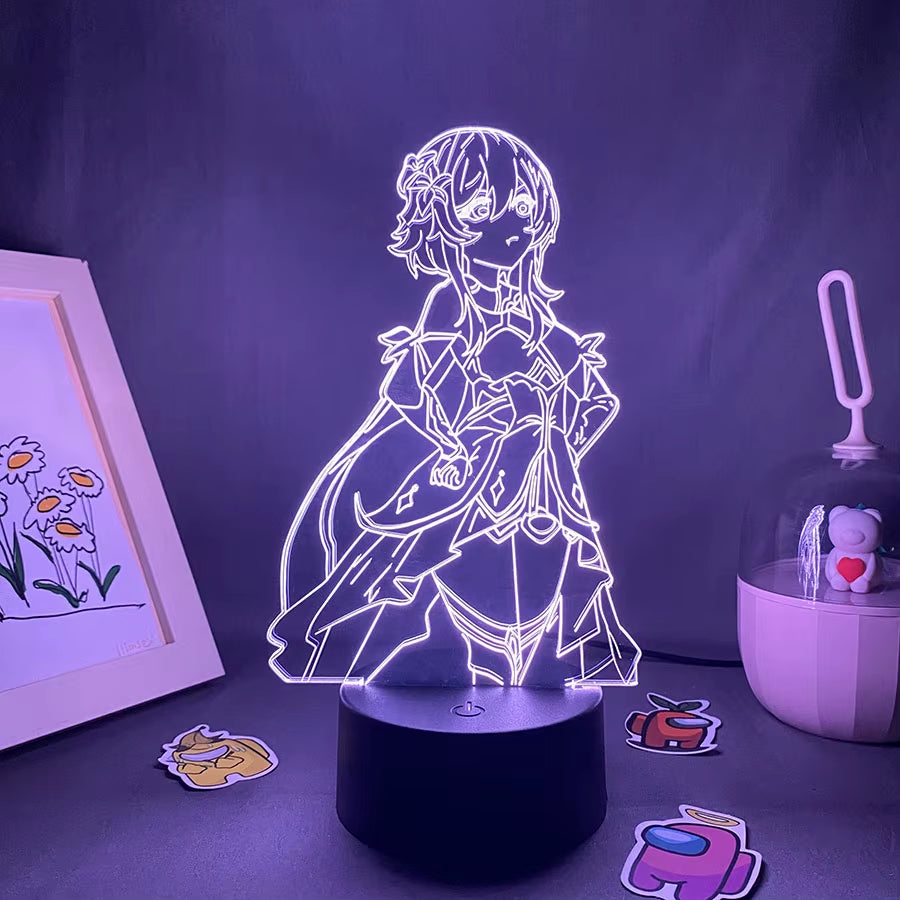Lumine 3D LED Night Light - Neon Lamp for Gaming Room