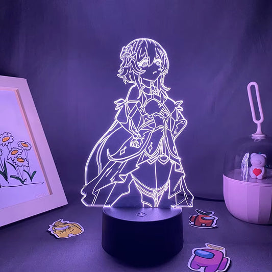 Lumine 3D LED Night Light - Neon Lamp for Gaming Room