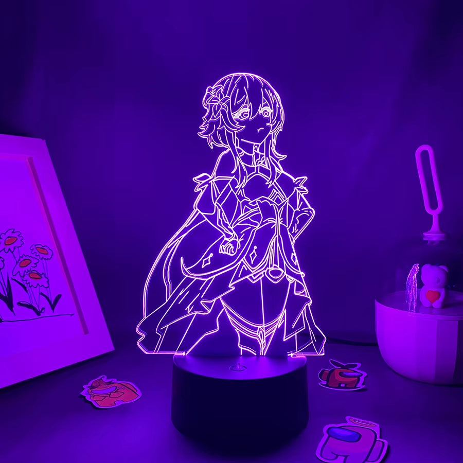 Lumine 3D LED Night Light - Neon Lamp for Gaming Room