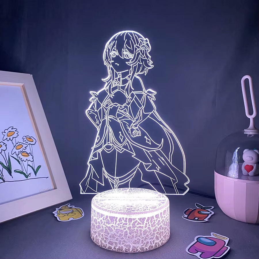 Lumine 3D LED Night Light - Neon Lamp for Gaming Room
