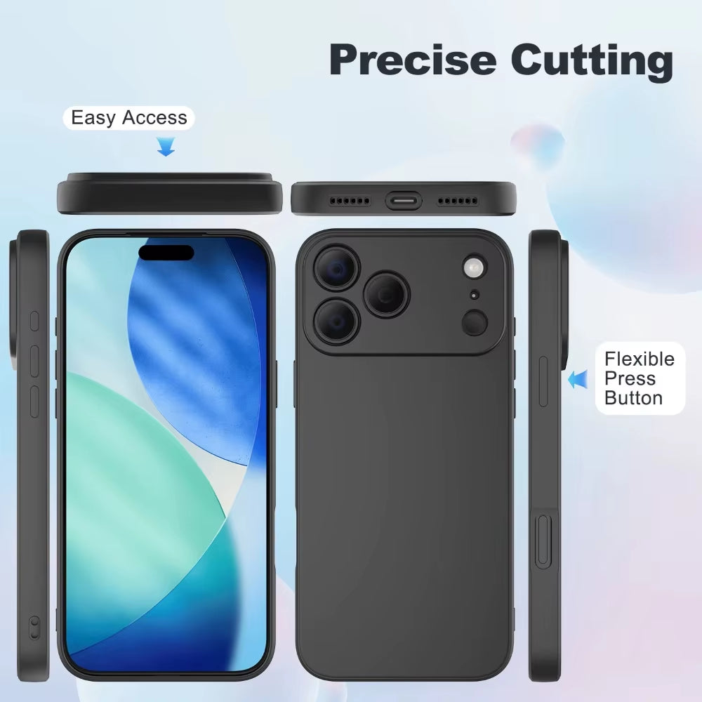 Funda Original Liquid Silicone Phone Case for Apple Iphone 17 Pro Max 17 Air 17Air 17Pro