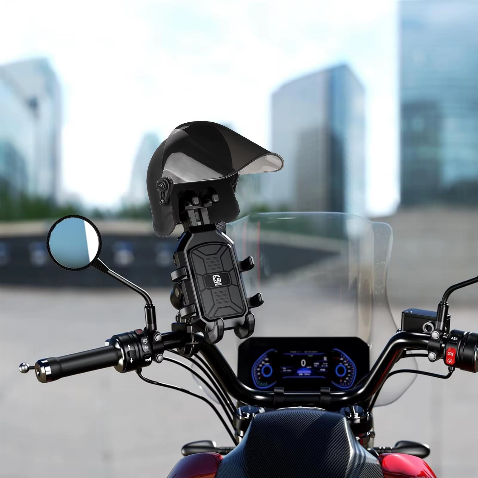 Cell Phone "Helmet" for Mobile Phone Holder